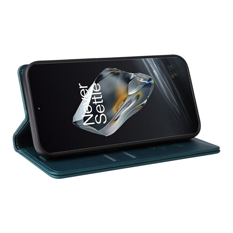 YIKATU YK-001 For OnePlus 12 5G Wallet Case PU Leather Phone Cover Magnetic Closing - Green