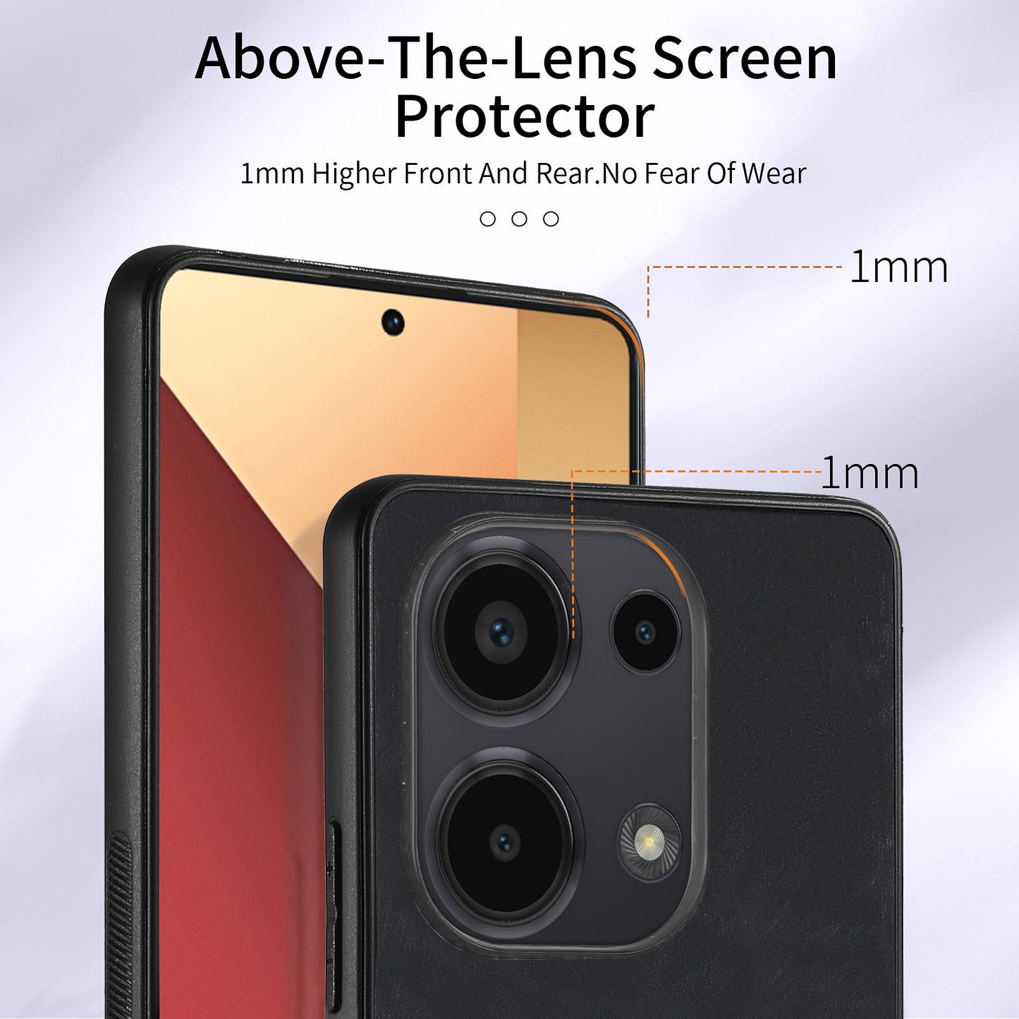 D2 for Xiaomi Redmi Note 13 Pro 4G / Poco M6 Pro 4G Case Card Slots Retro PU+TPU Cover with Kickstand - Black