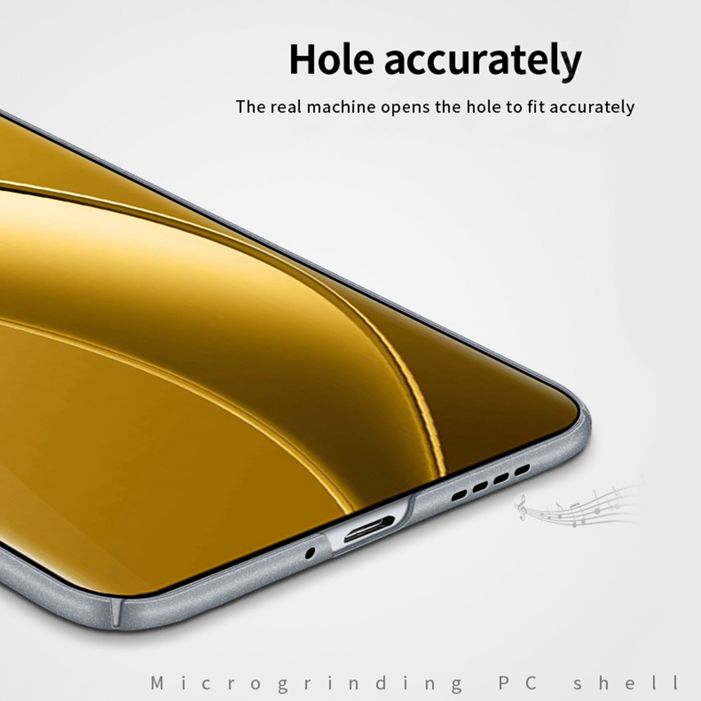 MOFI Shield Matte Series for Realme 12 Pro 5G / 12 Pro+ 5G Case PC Phone Back Cover - Black