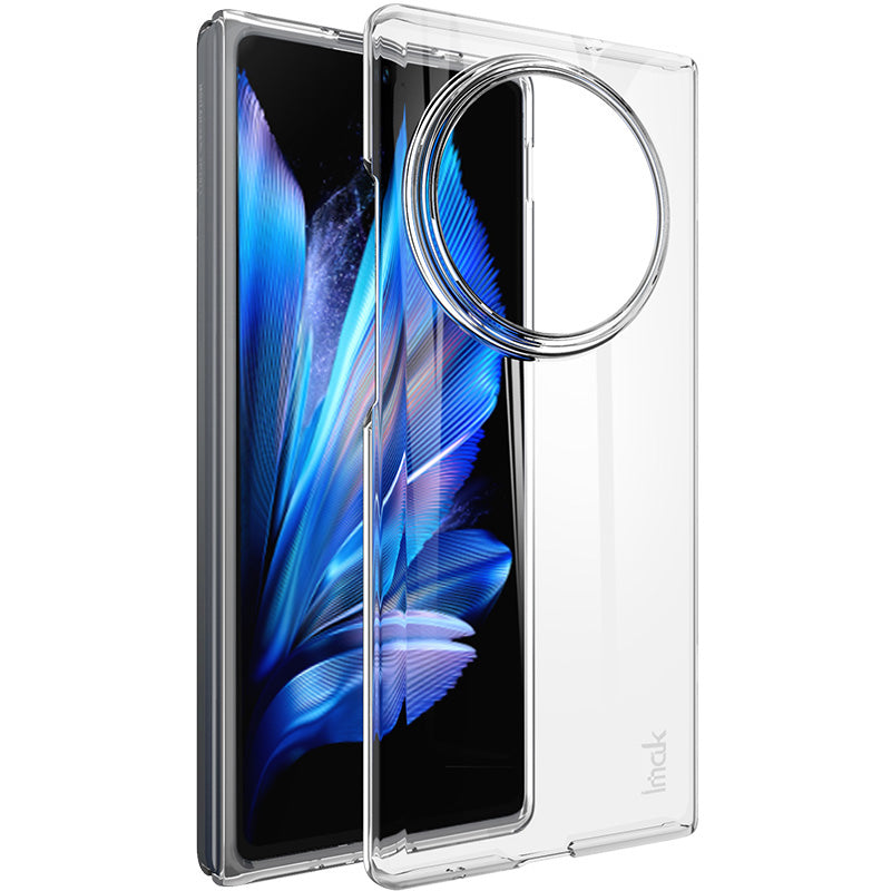 IMAK Crystal Case II Pro for vivo X Fold3 Pro Case Two-Piece PC Clear Phone Shell (Upper Cover+Lower Cover)