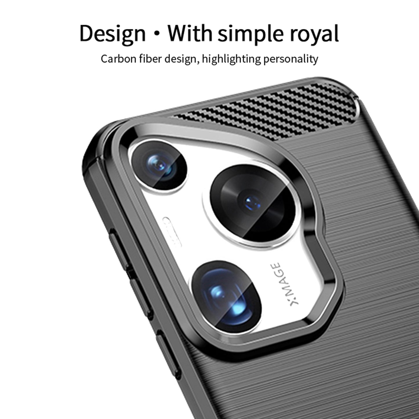 MOFI JK TPU Series-1 For Huawei Pura 70 Ultra Case Soft TPU Protective Phone Cover - Black