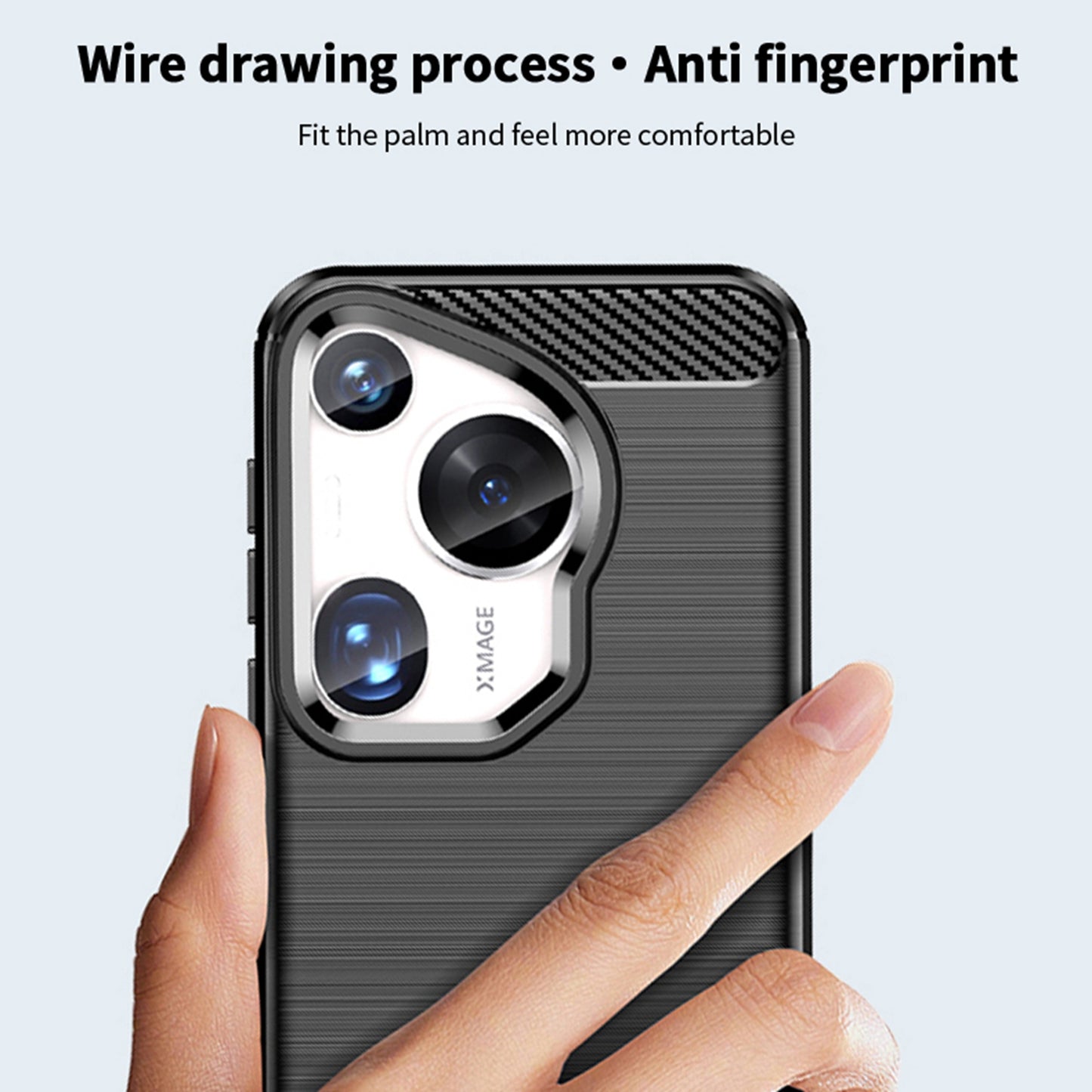 MOFI JK TPU Series-1 For Huawei Pura 70 Ultra Case Soft TPU Protective Phone Cover - Black