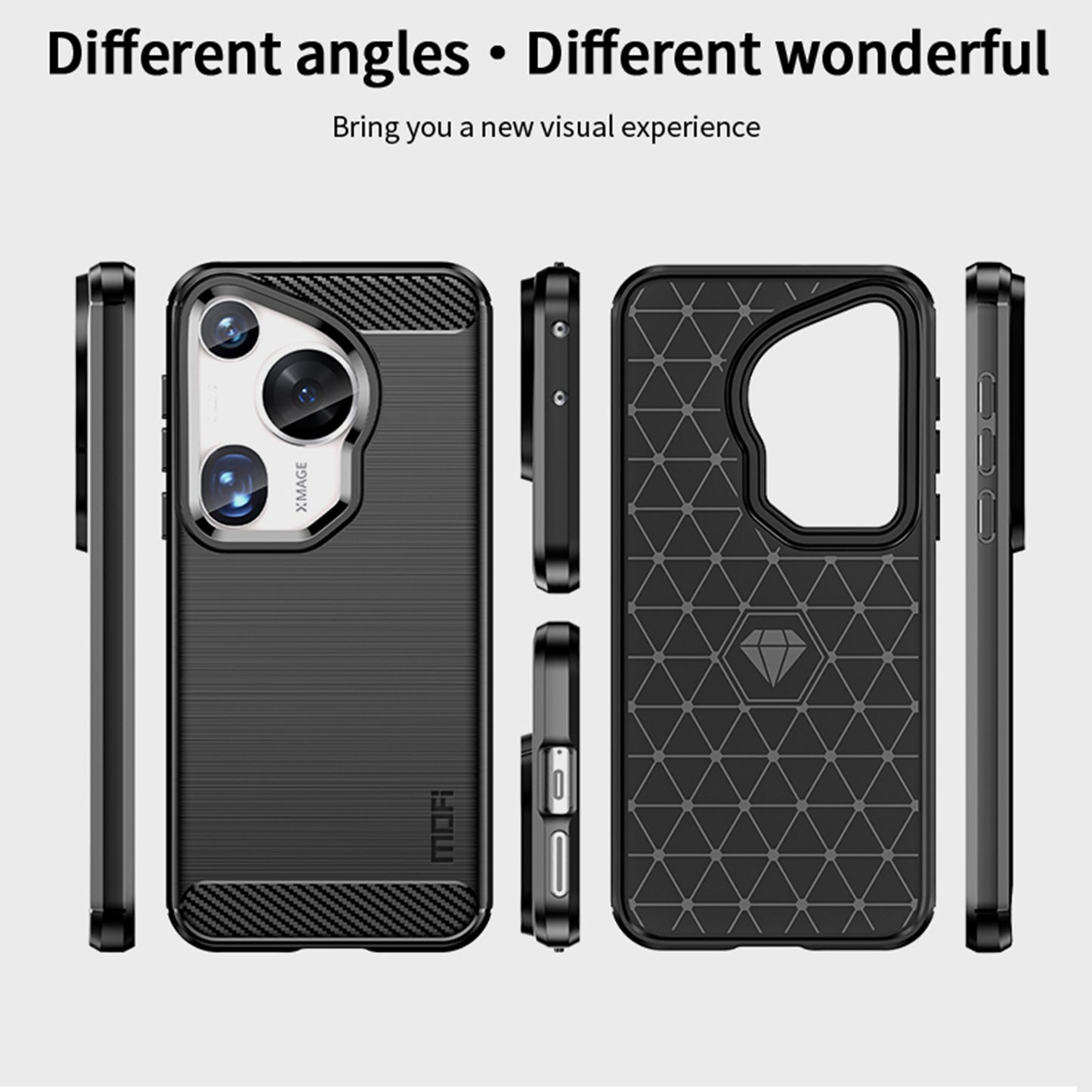 MOFI JK TPU Series-1 For Huawei Pura 70 Ultra Case Soft TPU Protective Phone Cover - Blue