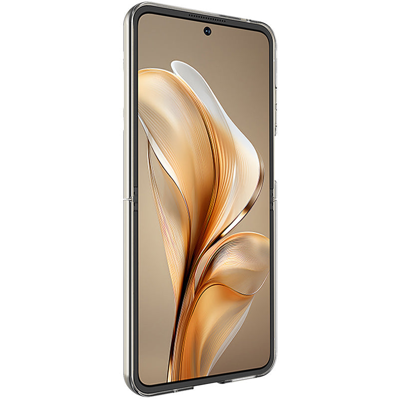 IMAK Crystal Case II Pro for ZTE nubia Flip 5G Clear Case Two-Piece PC Phone Cover (Upper Cover+Lower Cover)