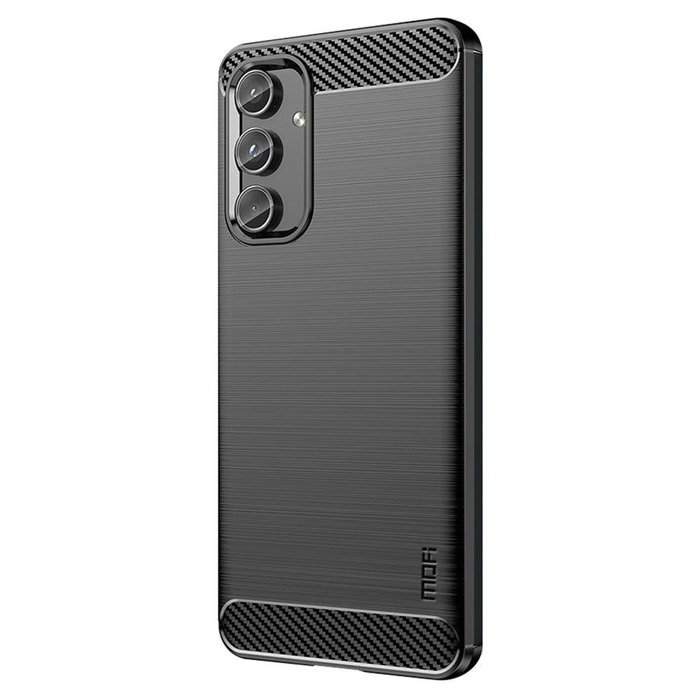 MOFI JK TPU Series-1 For Samsung Galaxy M55 5G Case Anti-Drop Soft TPU Phone Cover - Black