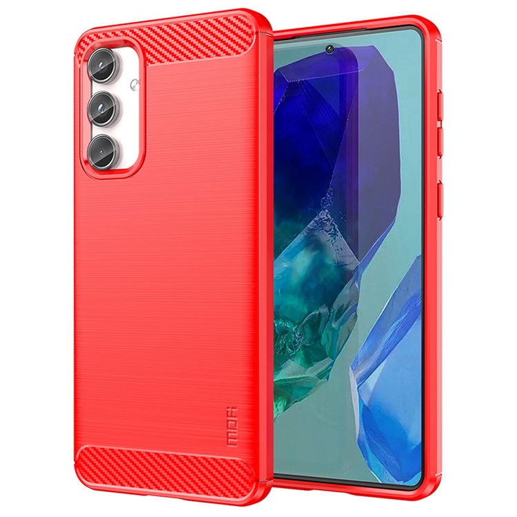 MOFI JK TPU Series-1 For Samsung Galaxy M55 5G / C55 5G / F55 5G Case Anti-Drop Soft TPU Phone Cover - Red