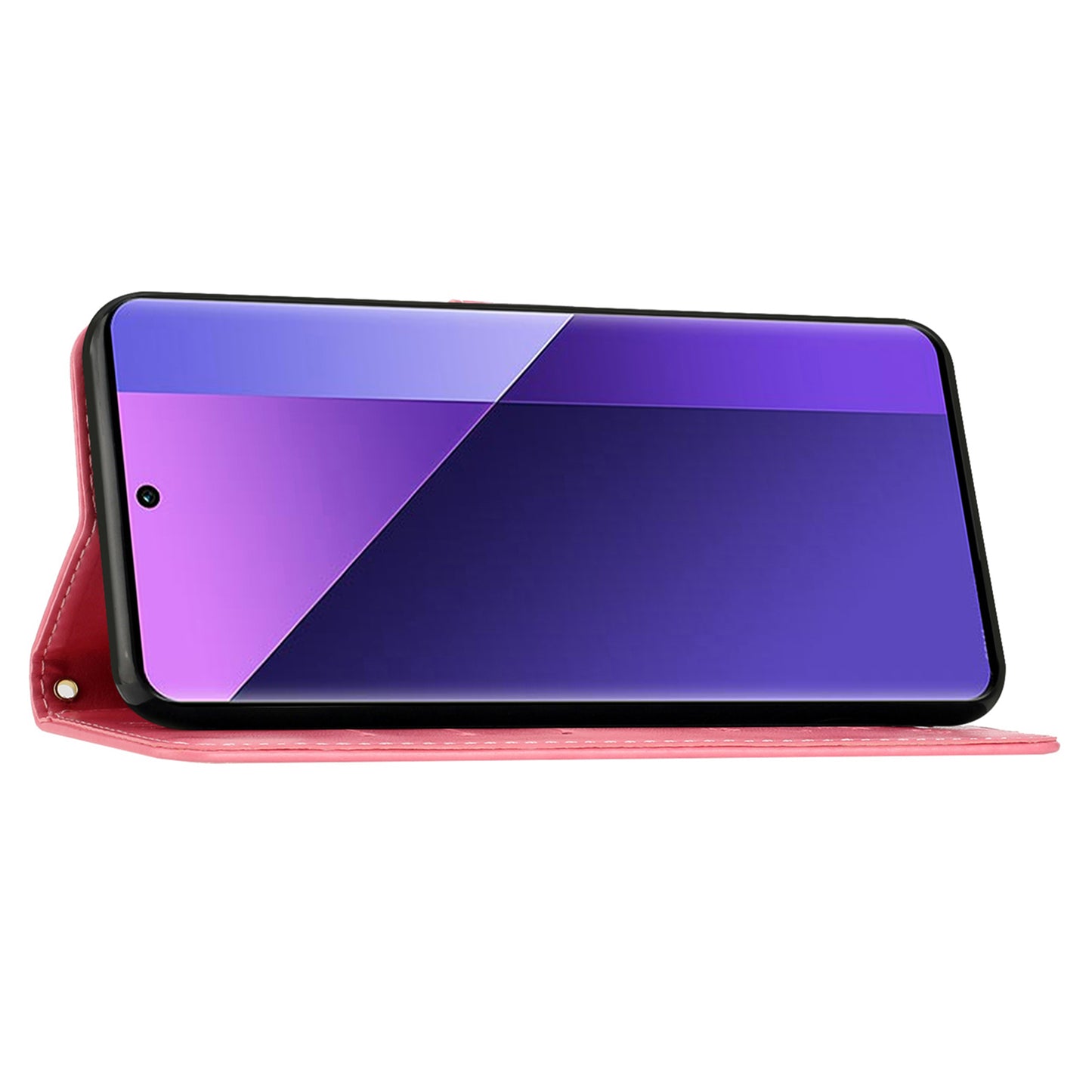 For Google Pixel 9 Case Butterfly Pattern PU Leather Wallet Phone Cover - Pink