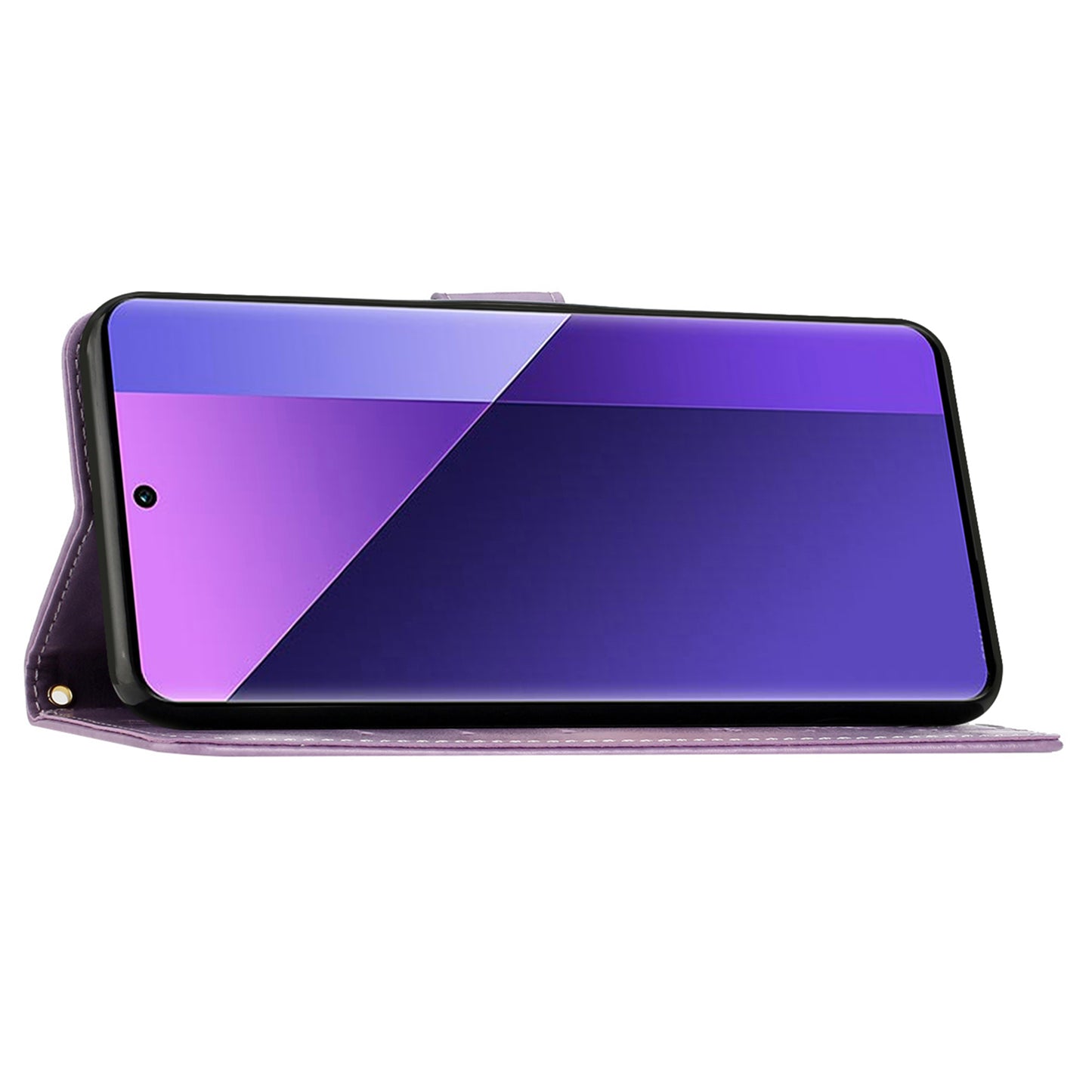 For Google Pixel 9 Case Butterfly Pattern PU Leather Wallet Phone Cover - Light Purple