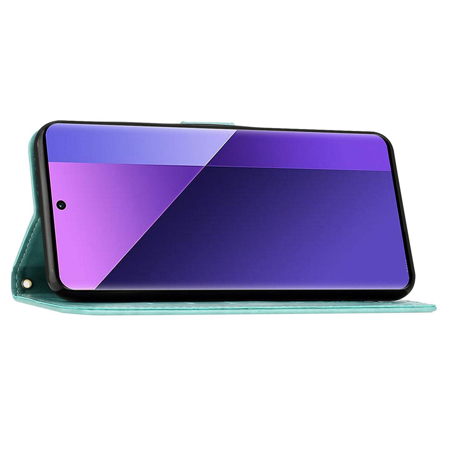 For Google Pixel 9 Case Butterfly Pattern PU Leather Wallet Phone Cover - Baby Blue