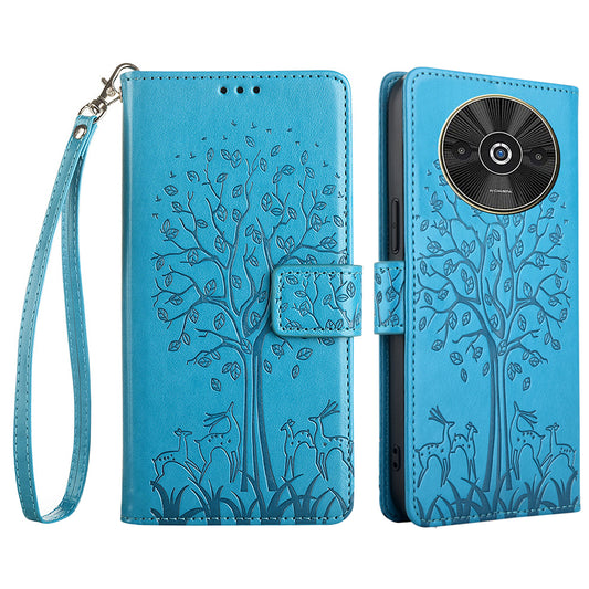 For Xiaomi Redmi A3 / Poco C61 4G Leather Wallet Phone Case Mobile Accessories Wholesale - Blue