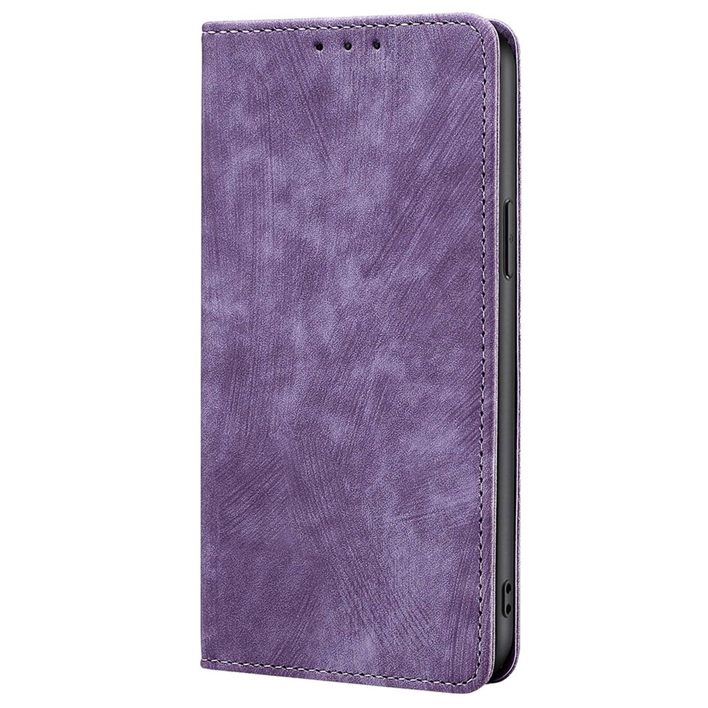 For Transsion Infinix Note 40 Pro 5G Case RFID Blocking Leather Phone Wallet Cover - Purple