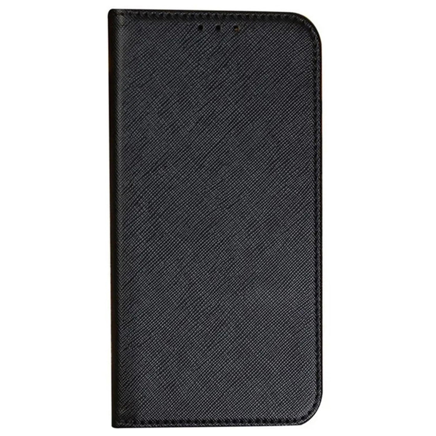For Motorola Moto G Power (2024) Phone Case Cross Texture Leather Cover Cell Phone Accessory Wholesale - Black