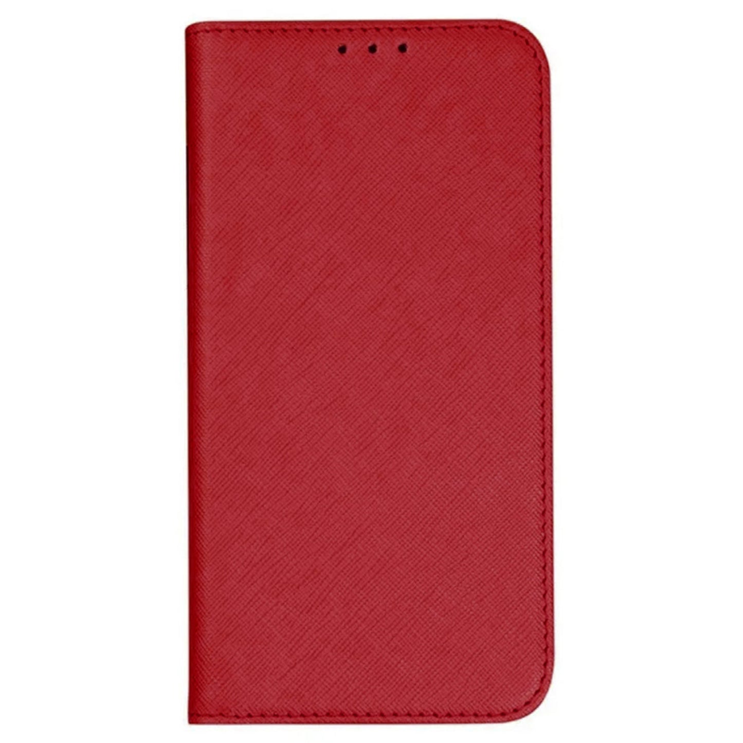 For Motorola Moto G Power (2024) Phone Case Cross Texture Leather Cover Cell Phone Accessory Wholesale - Red