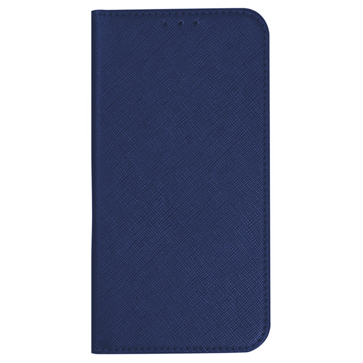 For Transsion Infinix Note 40 Pro 4G / 5G / Infinix Note 40 Pro+ Case Cross Texture Leather Folio Stand Phone Cover - Dark Blue