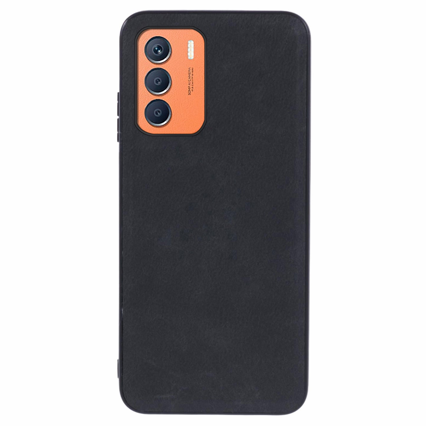 For Transsion Infinix Zero 5G 2023 Wholesale Phone Cases PU Leather+PC+TPU Retro Texture Cover - Black