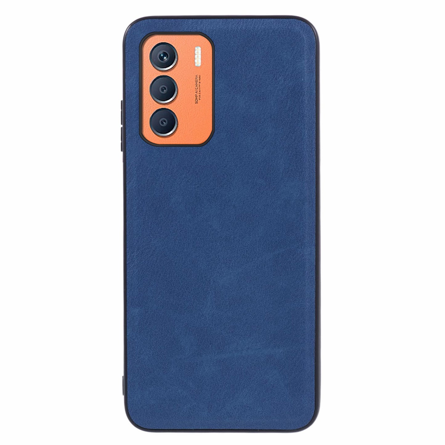 For Transsion Infinix Zero 5G 2023 Wholesale Phone Cases PU Leather+PC+TPU Retro Texture Cover - Blue