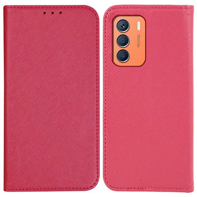 Phone Case Suppliers for Transsion Infinix Zero 5G 2023 Wallet PU Leather Wholesale Mobile Phone Cover - Pink