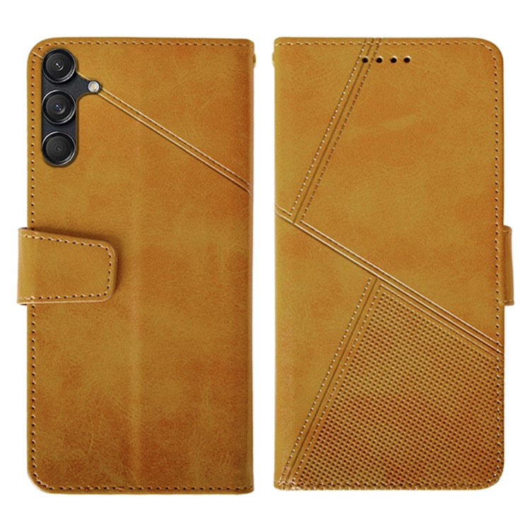 IDEWEI For Samsung Galaxy M55 5G / C55 5G / F55 5G Case Calf Texture Leather Phone Shell Mobile Accessories Wholesale - Orange