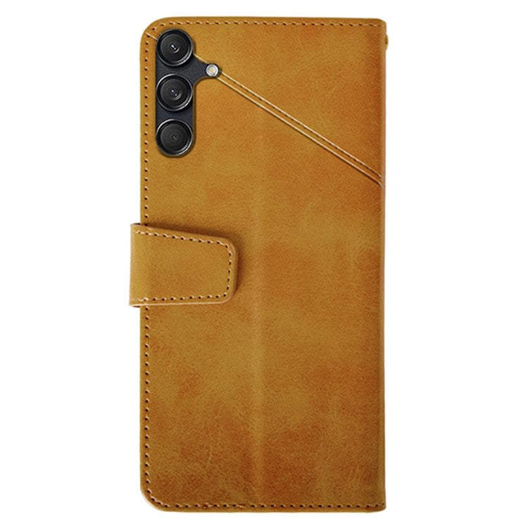 IDEWEI For Samsung Galaxy M55 5G / C55 5G / F55 5G Case Calf Texture Leather Phone Shell Mobile Accessories Wholesale - Orange
