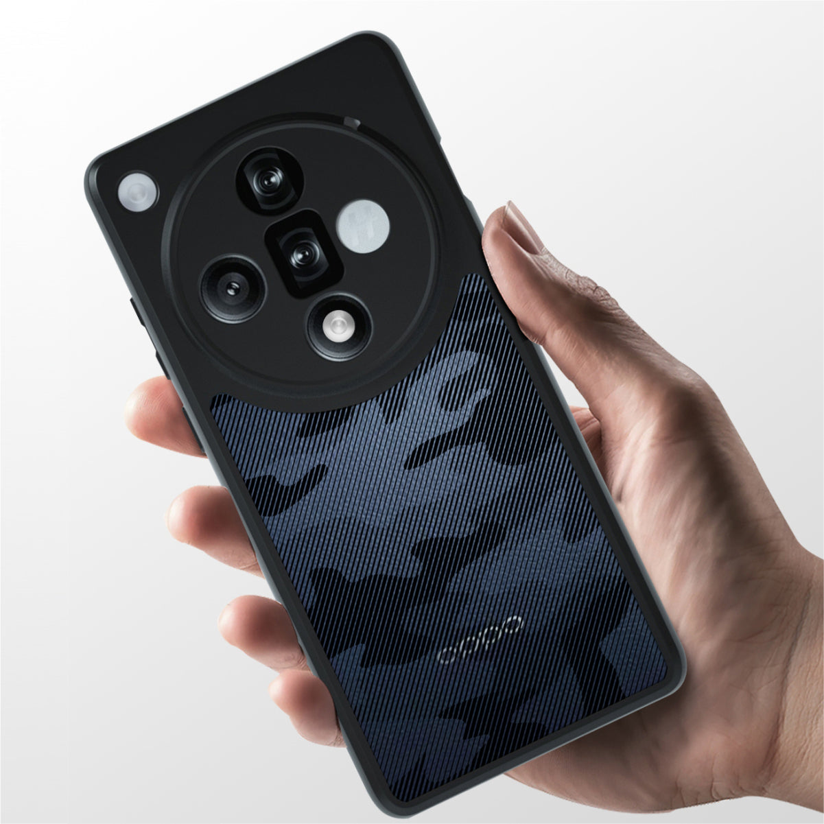 IBMRS For Oppo Find X7 5G Case TPU+PC Anti-scratch Phone Cover - Artistic Camouflage