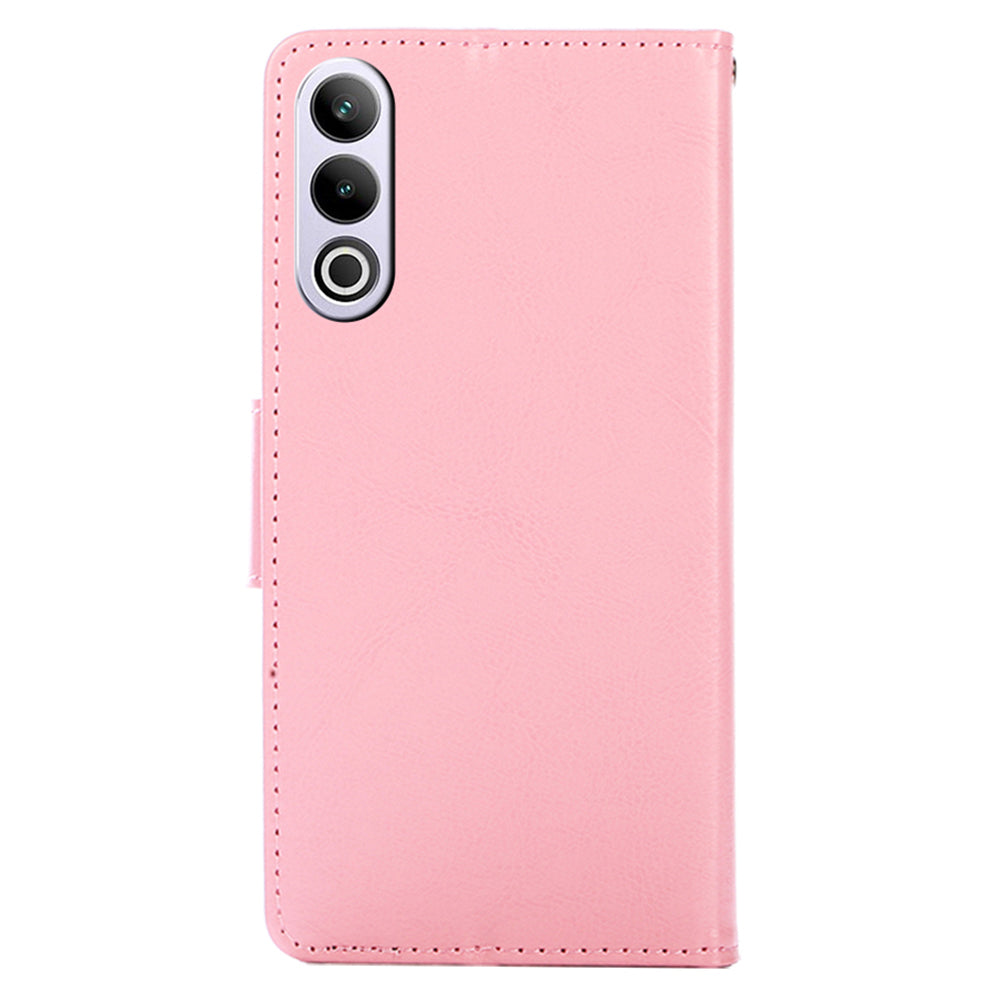 For OnePlus Ace 3V 5G Case Leather Wallet Phone Cover Phone Accessories Distributors - Pink