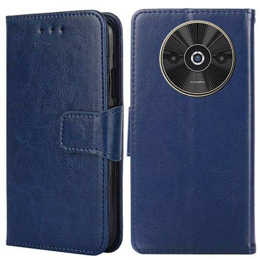 For Xiaomi Redmi A3 / Poco C61 4G Leather Wallet Case Mobile Phone Cover Wholesale - Sapphire