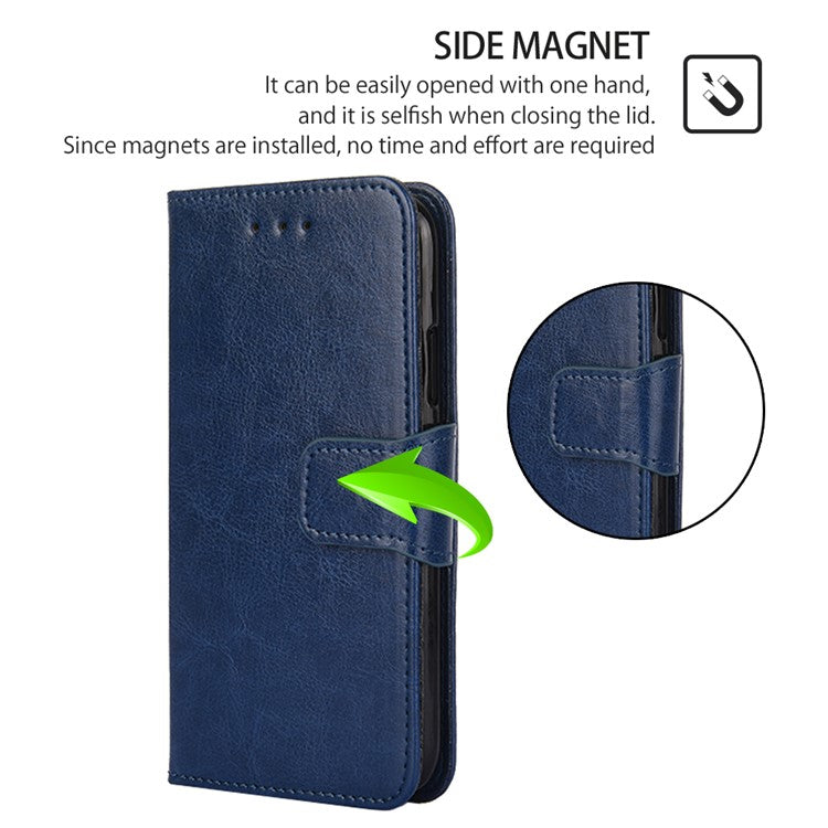 For Realme 12+ 5G Wholesale Phone Case Wallet Leather Flip Wallet Phone Cover - Sapphire