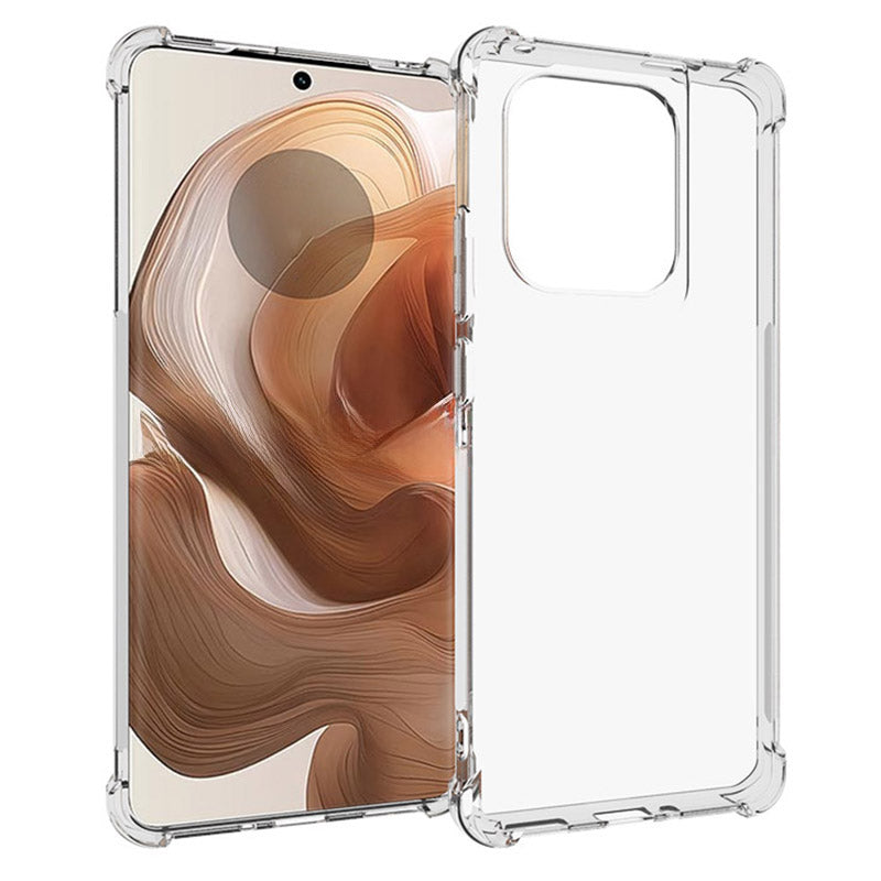 For Motorola Edge 50 Ultra 5G Case Reinforced Four Corner Clear Soft TPU Phone Cover