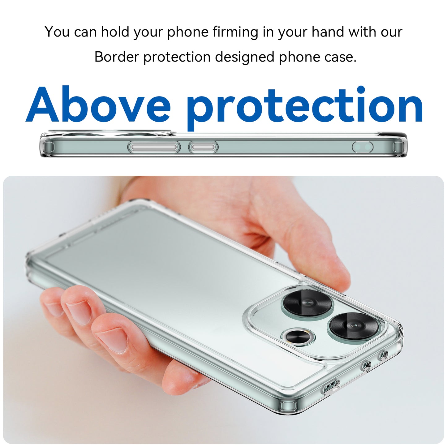 Candy Series for Xiaomi Redmi Turbo 3 5G Back Phone Cover Anti-fingerprint TPU Case - Transparent