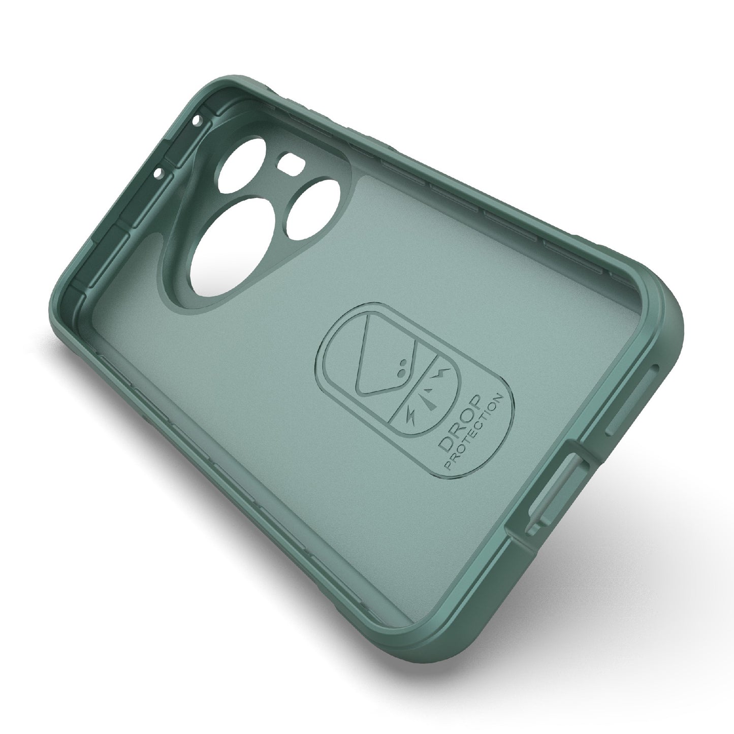 For Huawei Pura 70 Pro / Pura 70 Pro+ Case TPU Anti-Slip Back Phone Cover - Green