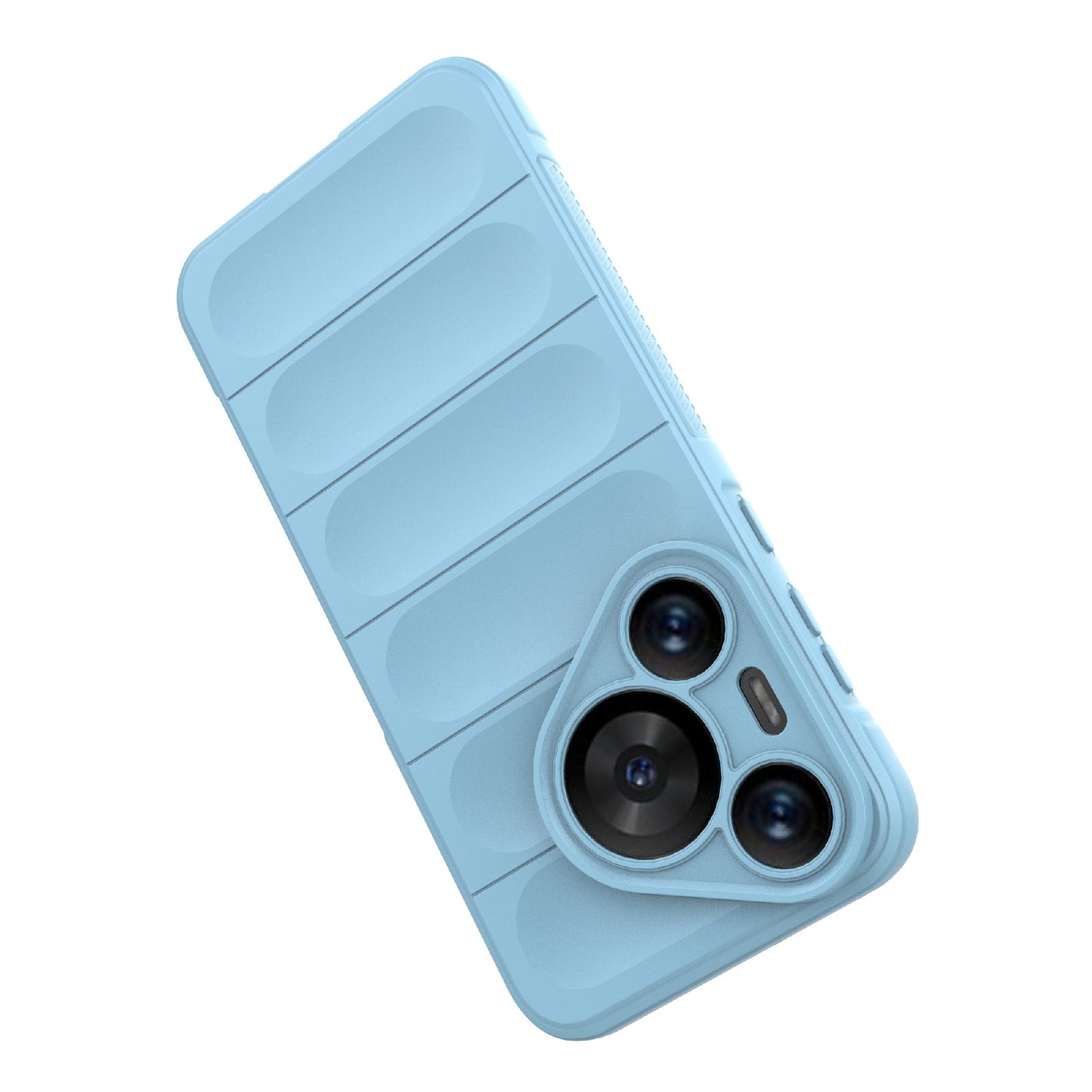 For Huawei Pura 70 Pro / Pura 70 Pro+ Case TPU Anti-Slip Back Phone Cover - Baby Blue