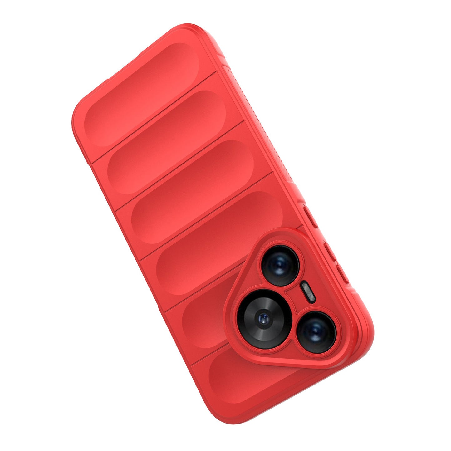 For Huawei Pura 70 Case Shock Absorption Soft TPU Phone Cover - Red