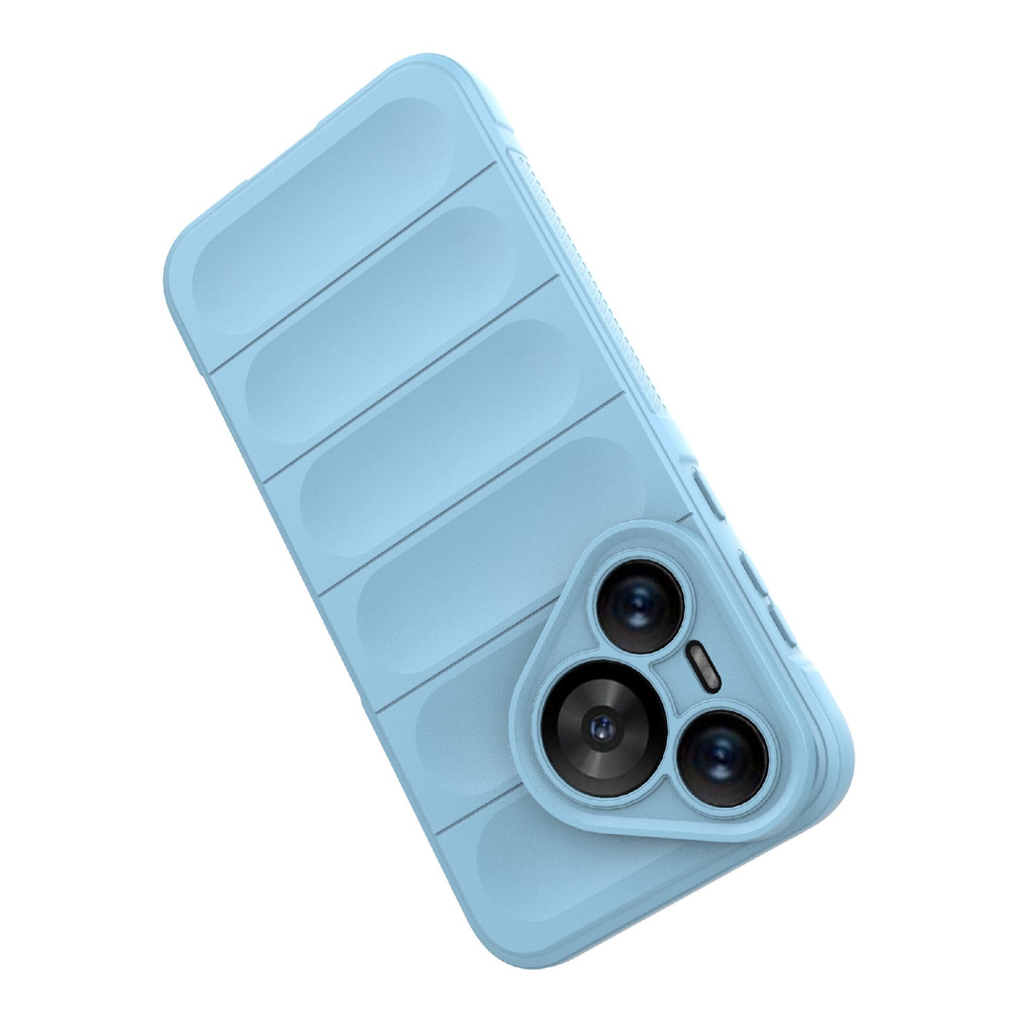 For Huawei Pura 70 Case Shock Absorption Soft TPU Phone Cover - Baby Blue