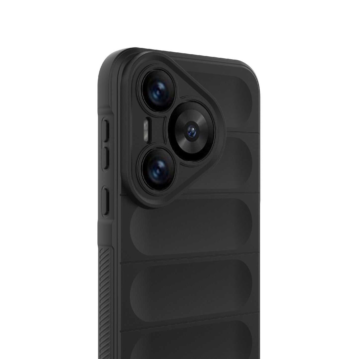 For Huawei Pura 70 Case Shock Absorption Soft TPU Phone Cover - Dark Grey