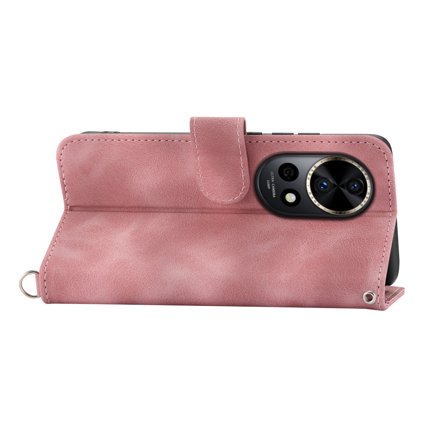 For Huawei nova 12 Pro 5G / nova 12 Ultra 5G Case Flower Wallet Leather Cover Mobile Accessories Wholesale Supplier - Pink