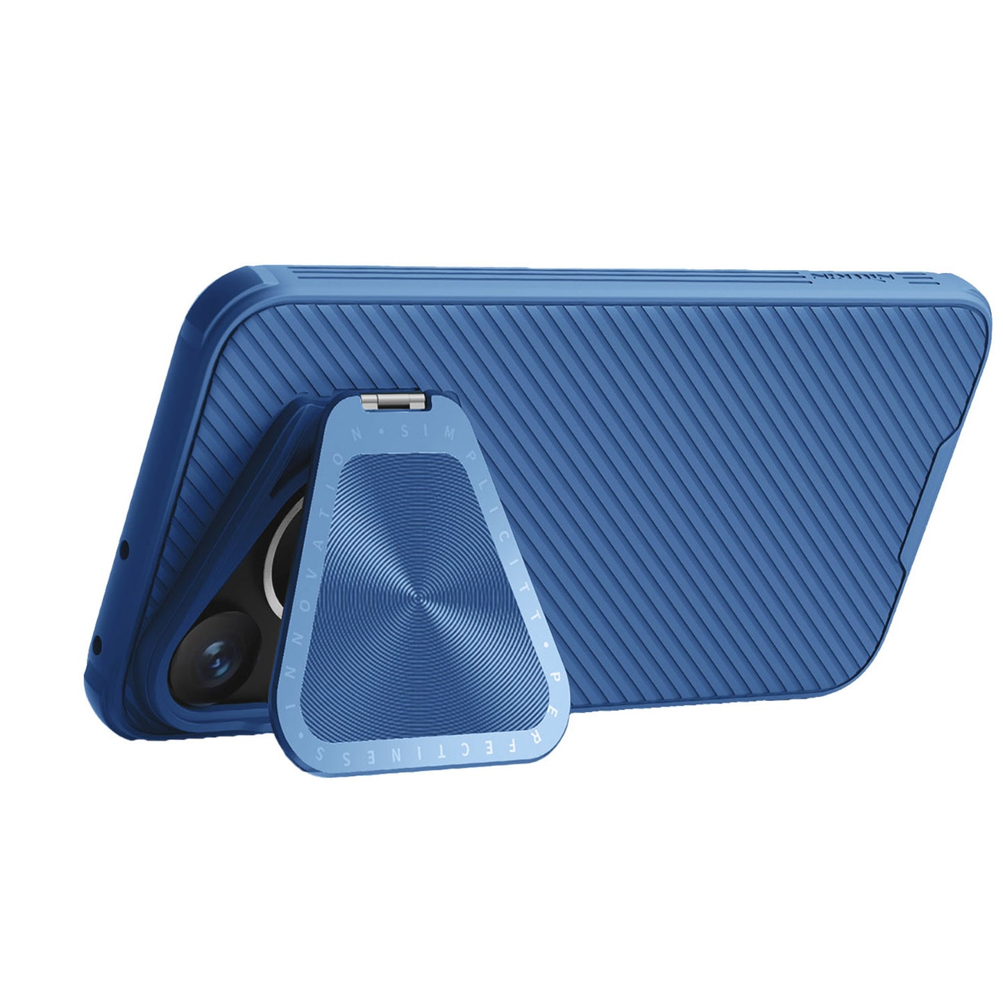 NILLKIN CamShield Prop Magnetic Series for Huawei Pura 70 Case PC+TPU Phone Shell with Built-in Camera Cover - Blue