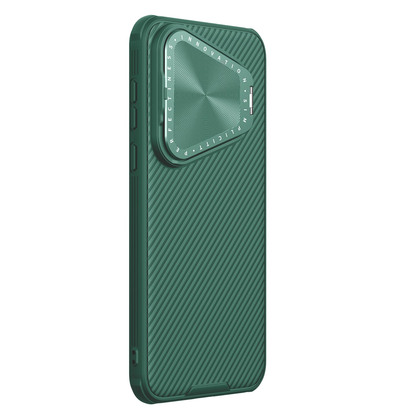NILLKIN CamShield Prop Series for Huawei Pura 70 Case Slide Camera Protection PC + TPU Phone Cover - Green