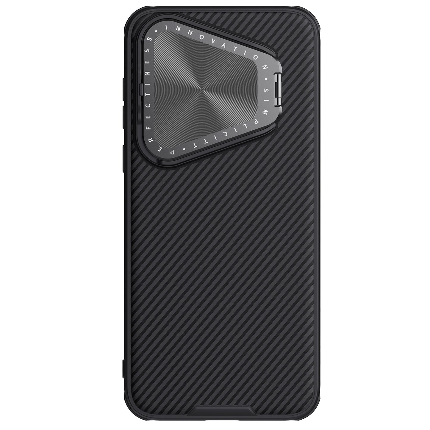 NILLKIN CamShield Prop Magnetic Series for Huawei Pura 70 Pro / 70 Pro+ Phone Case with Lend Lid Kickstand - Black