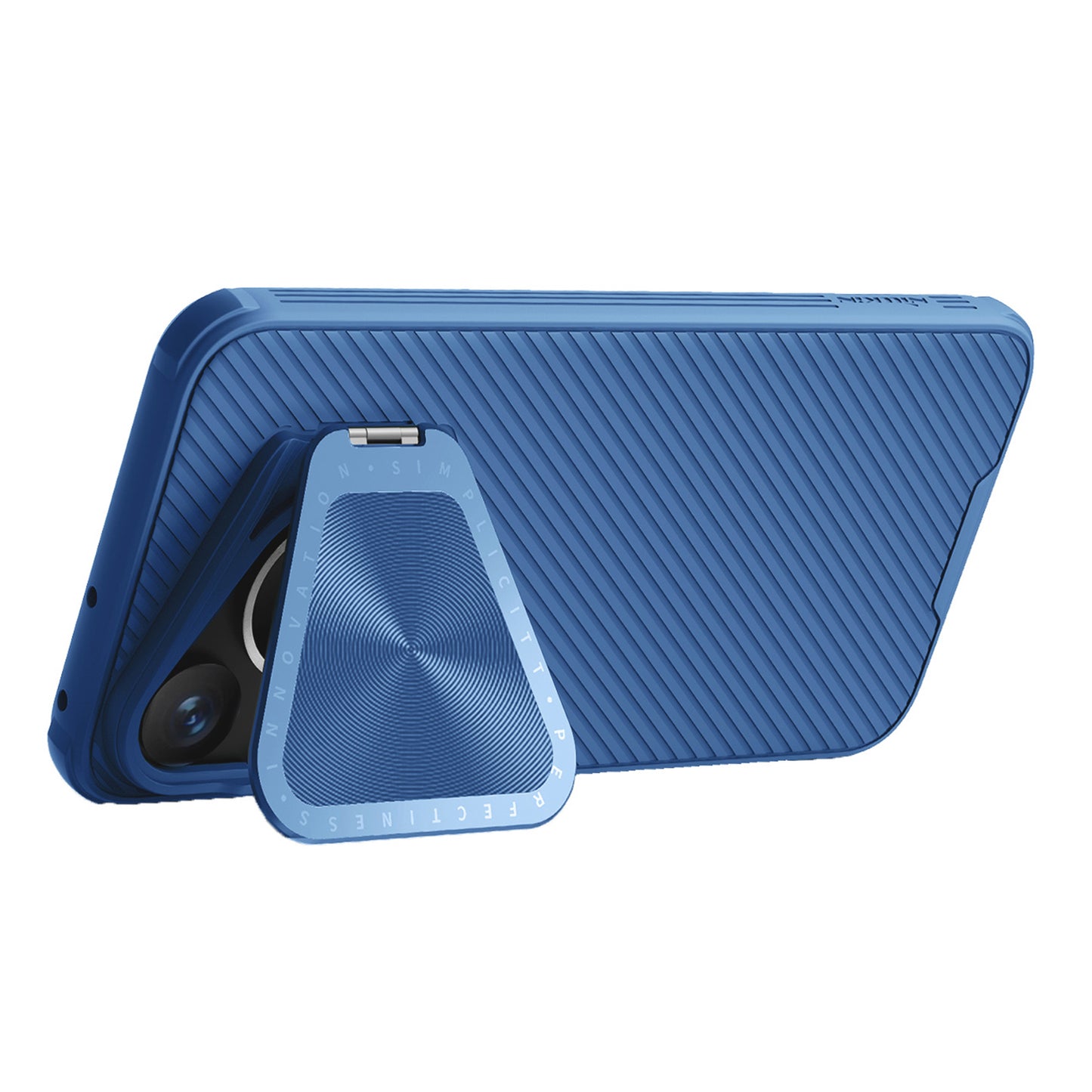 NILLKIN CamShield Prop Magnetic Series for Huawei Pura 70 Pro / 70 Pro+ Phone Case with Lend Lid Kickstand - Blue