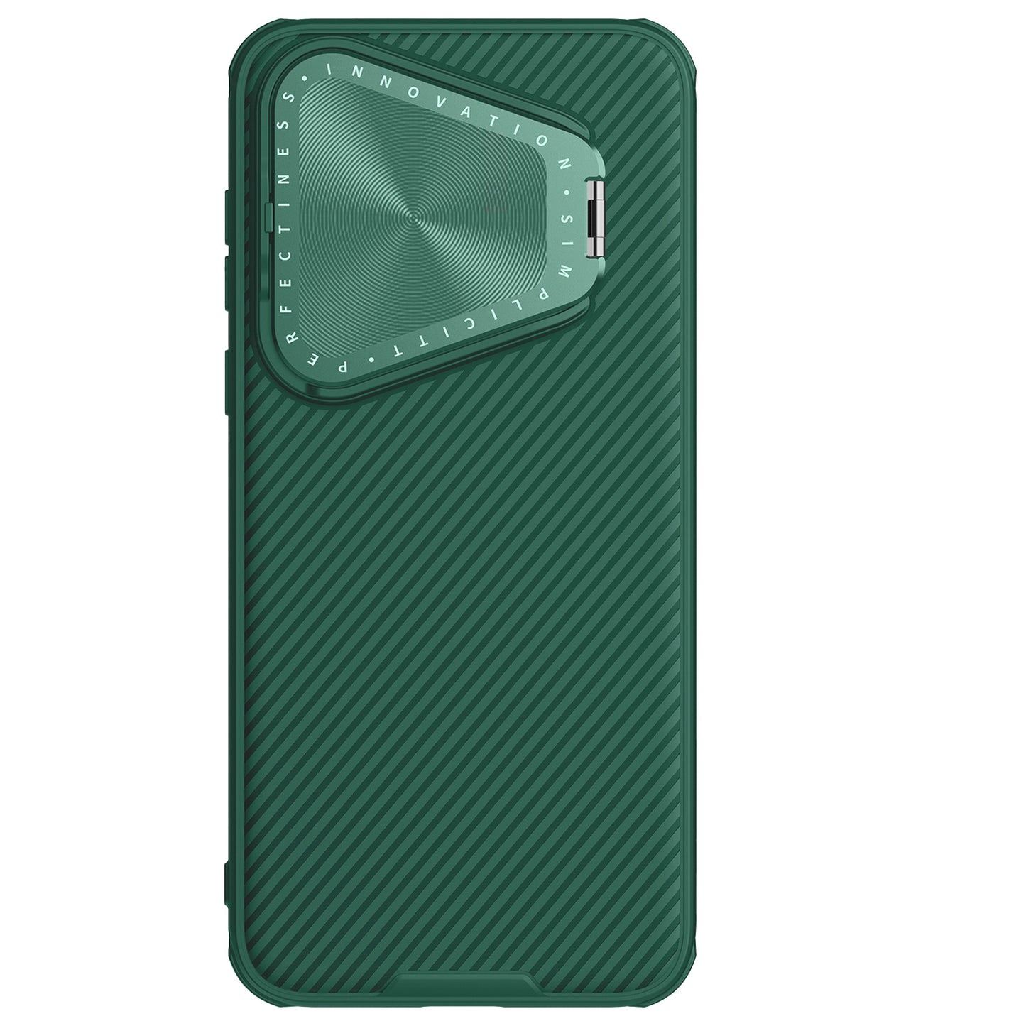 NILLKIN CamShield Prop Series for Huawei Pura 70 Pro / 70 Pro+ Case Lens Cover Kickstand PC + TPU Protector - Green