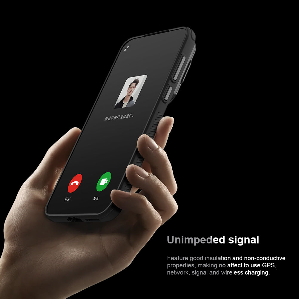 NILLKIN Carboprof Case for Huawei Pura 70 Pro / a 70 Pro+ Case TPU+Aramid Fiber Phone Cover with Lens Lid Kickstand