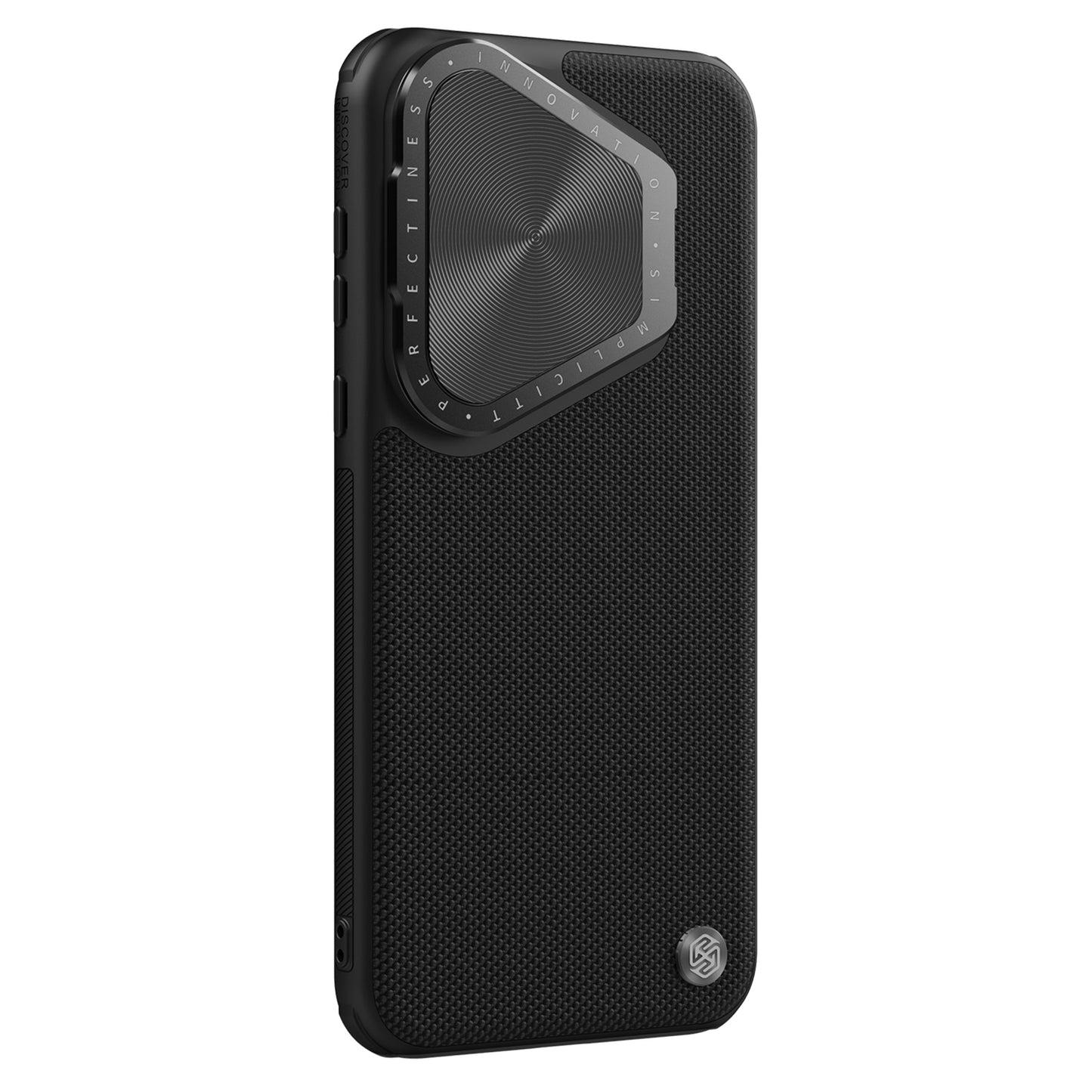 NILLKIN Textured Prop Series for Huawei Pura 70 Pro / 70 Pro+ Case PC+TPU Phone Cover with Camera Lid Kickstand