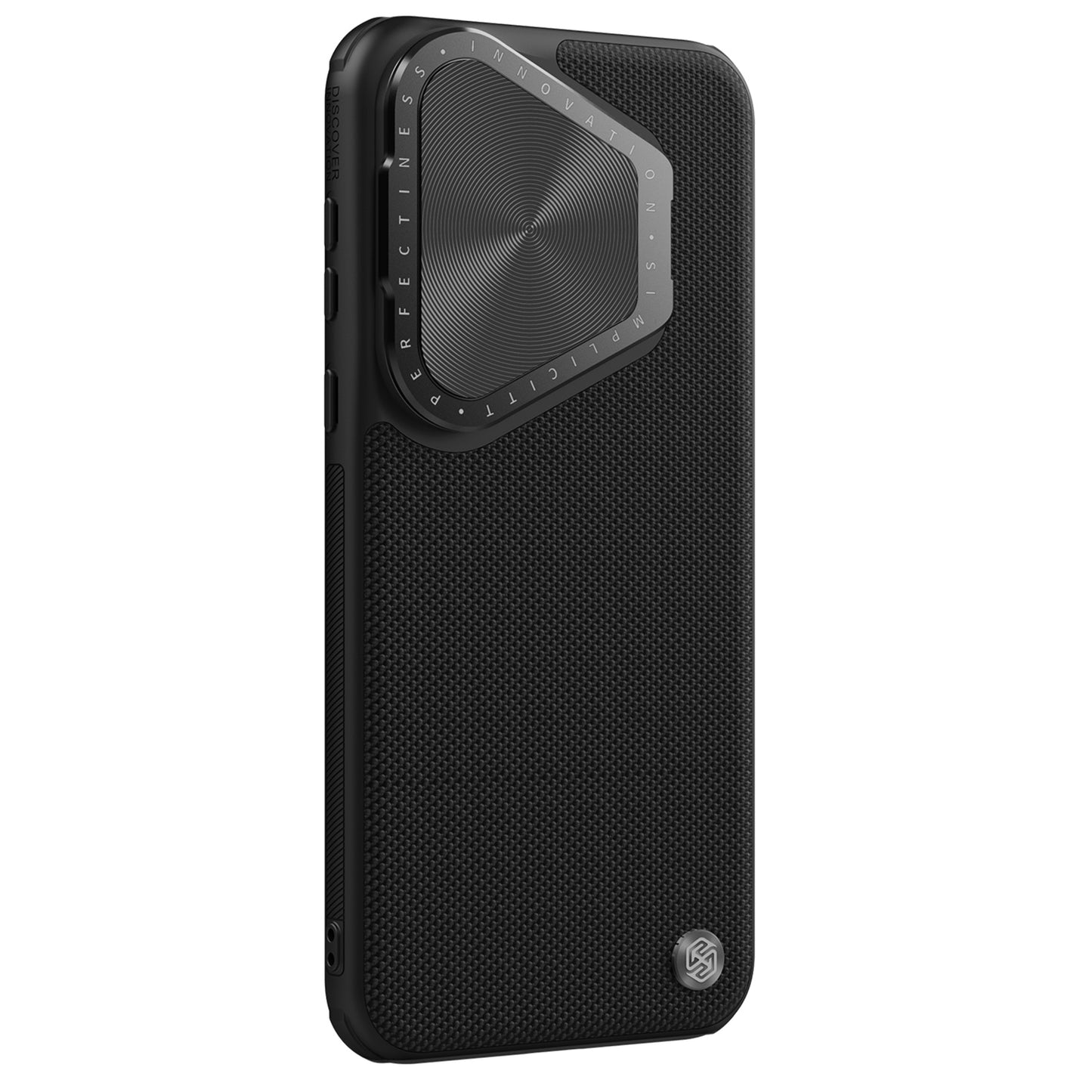 NILLKIN Textured Prop Magnetic Series for Huawei Pura 70 Pro / 70 Pro+ Case Lens Cover Kickstand PC+TPU Shell