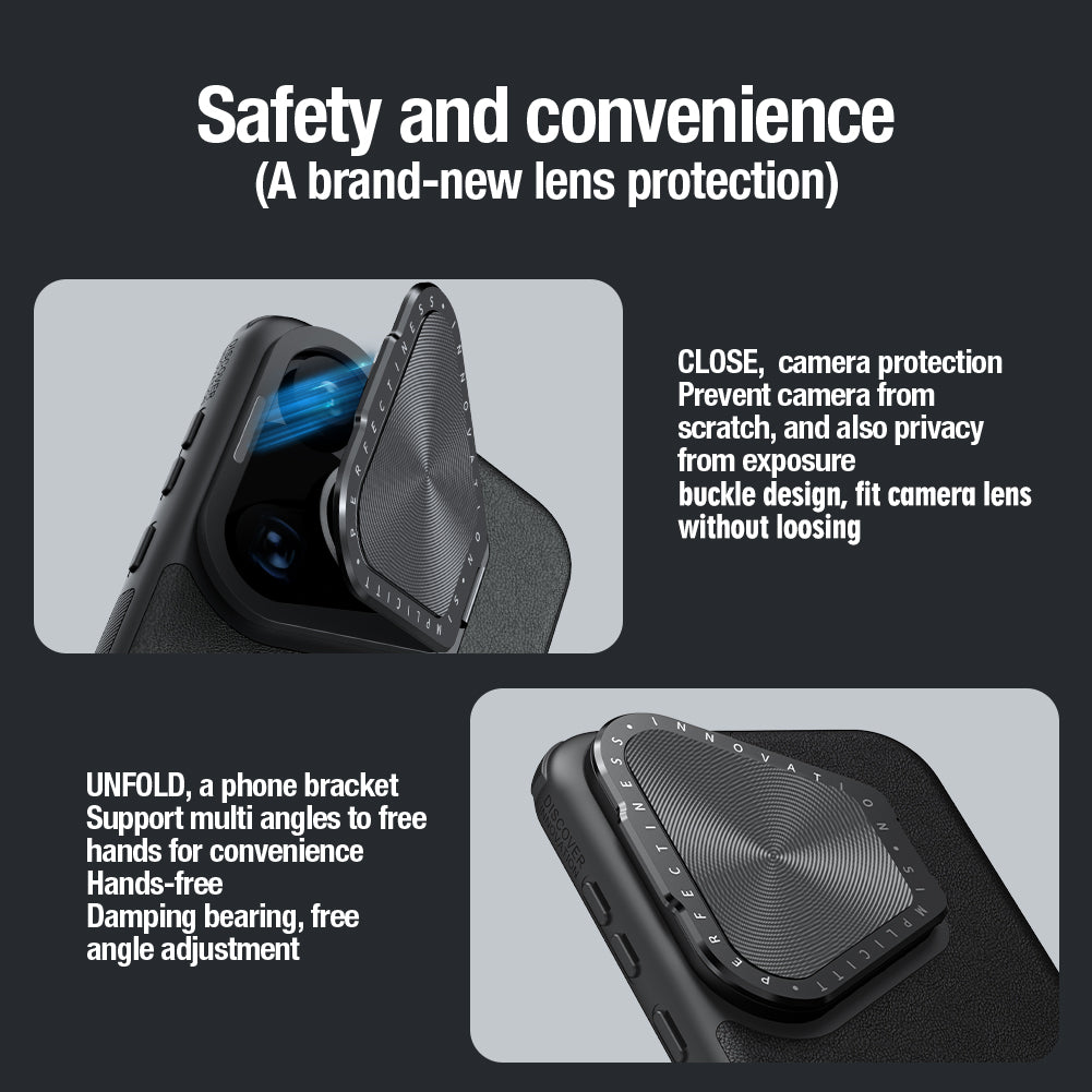 NILLKIN CamShield Prop For Huawei Pura 70 Pro / Pura 70 Pro+ Cell Phone Case with Camera Cover