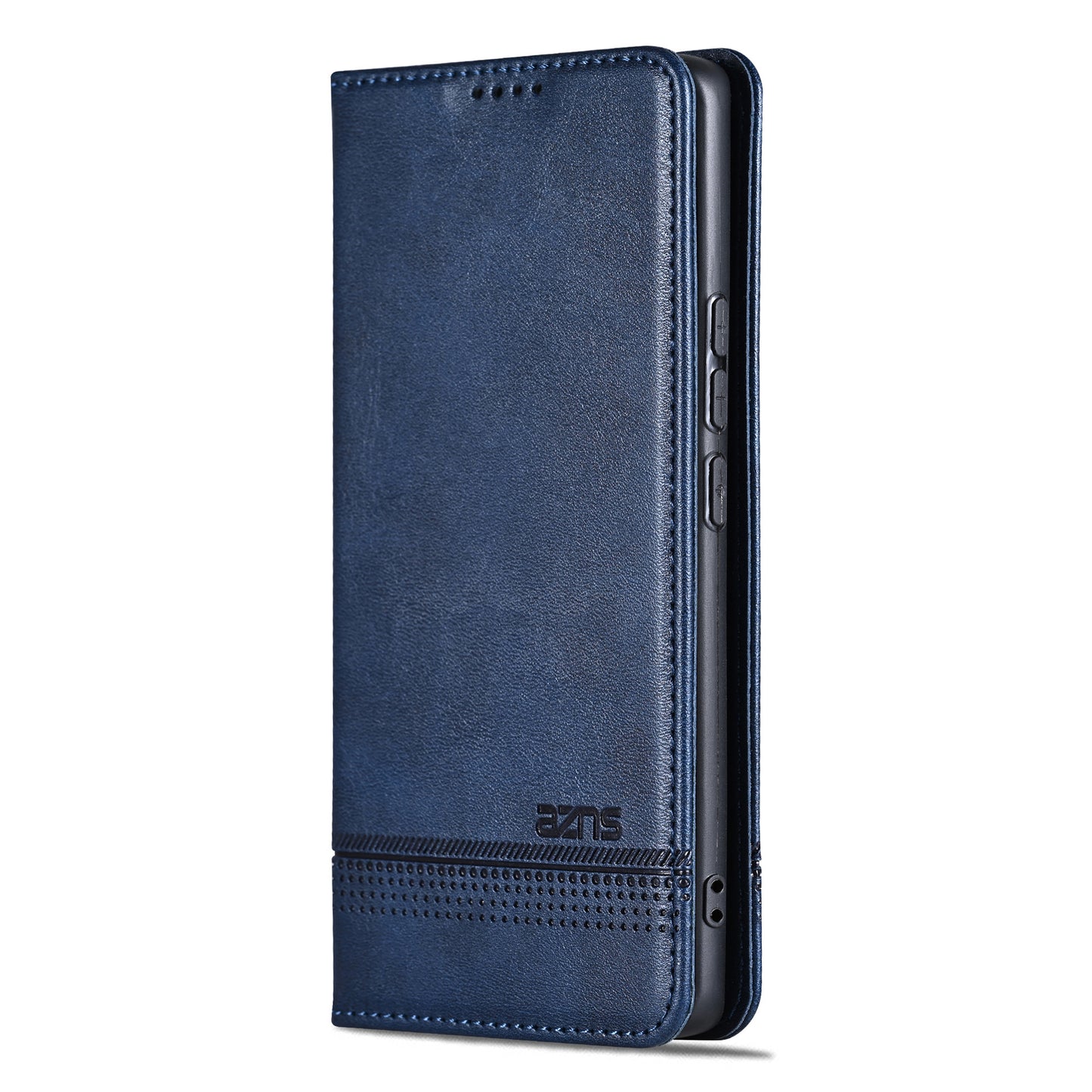 AZNS For Oppo Reno11 F 5G Case PU Leather Flip Stand Wallet Phone Cover - Blue