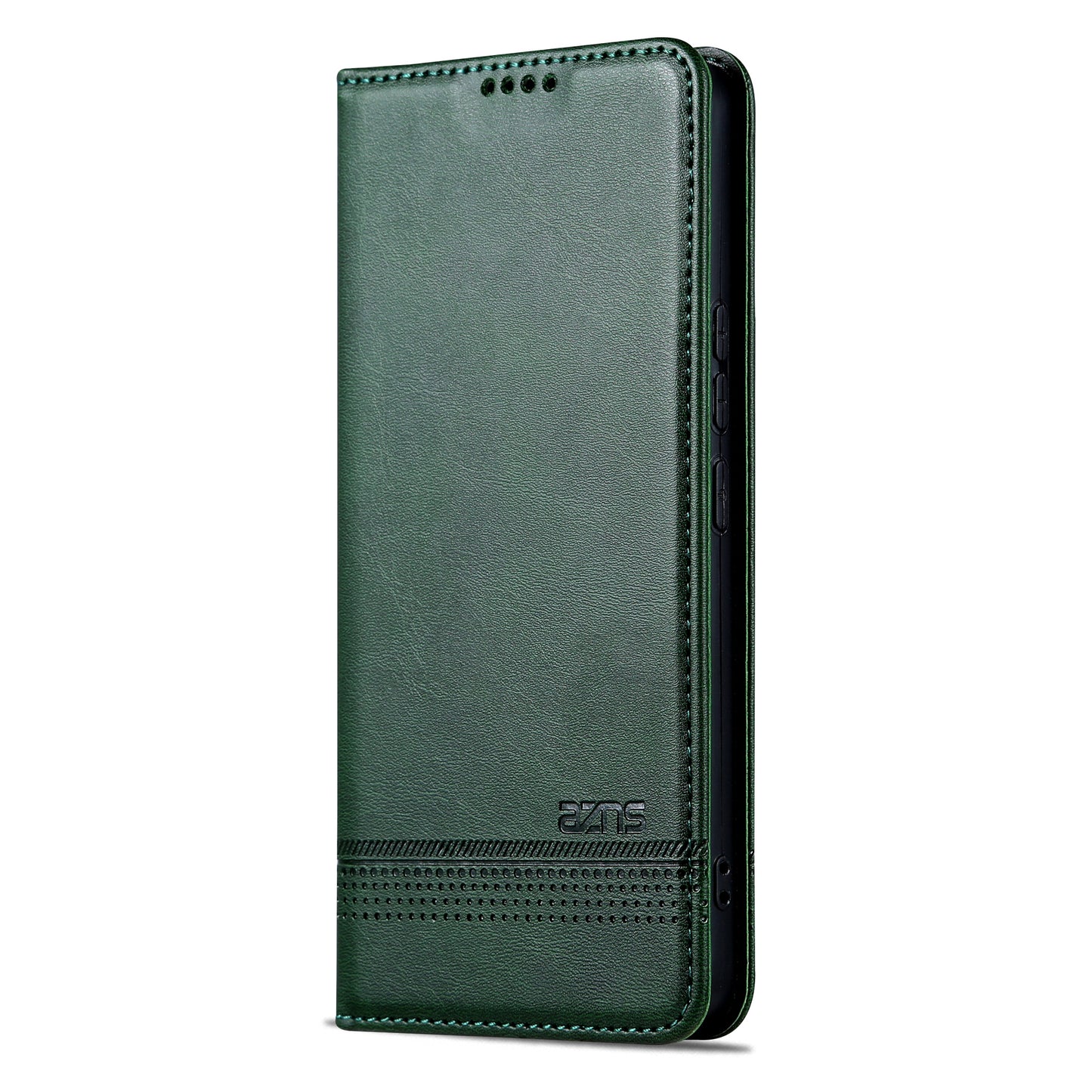 AZNS For Oppo Reno11 F 5G Case PU Leather Flip Stand Wallet Phone Cover - Green