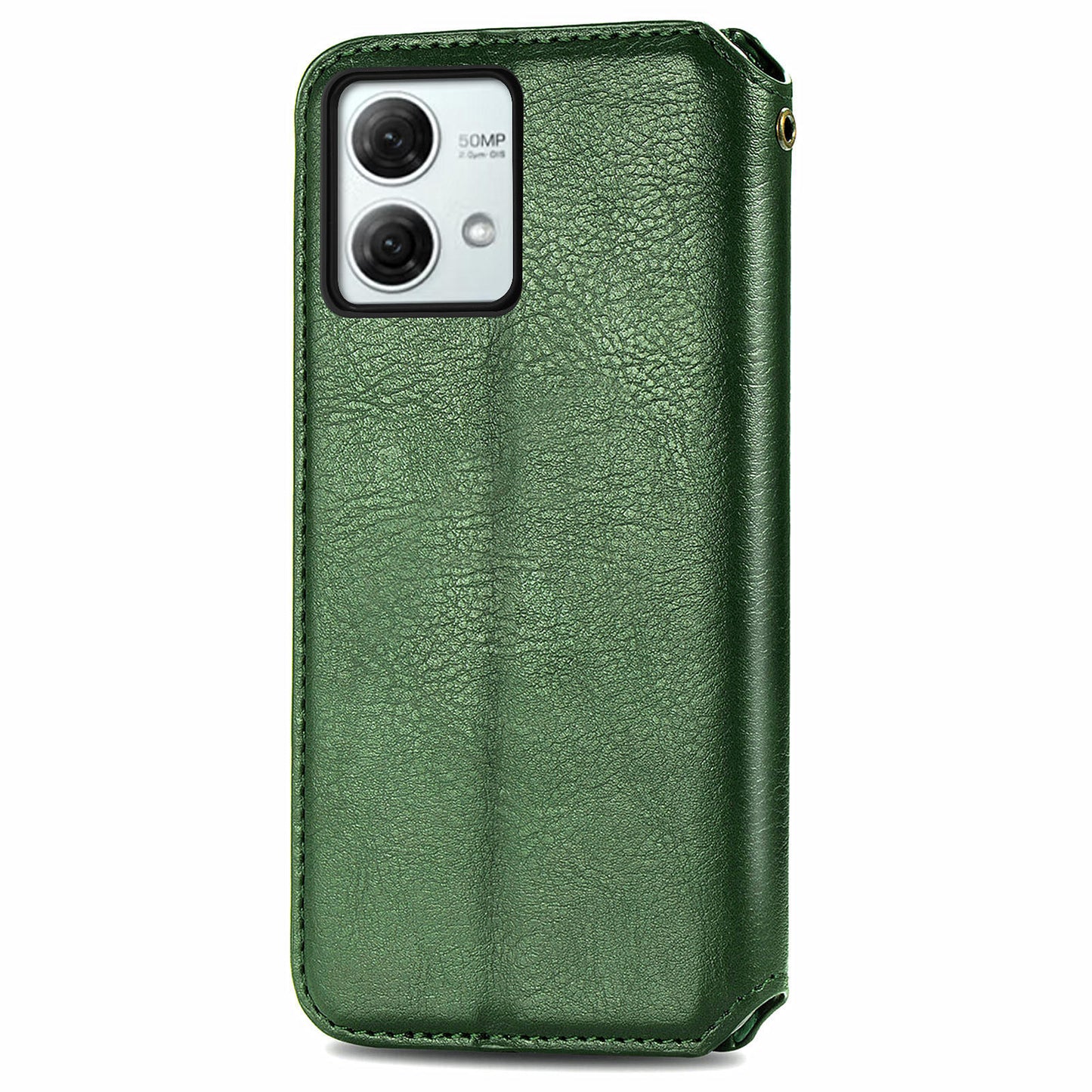For Motorola Moto G84 5G Case Leather Wallet Cover Mobile Accessories Wholesale Suppliers - Green