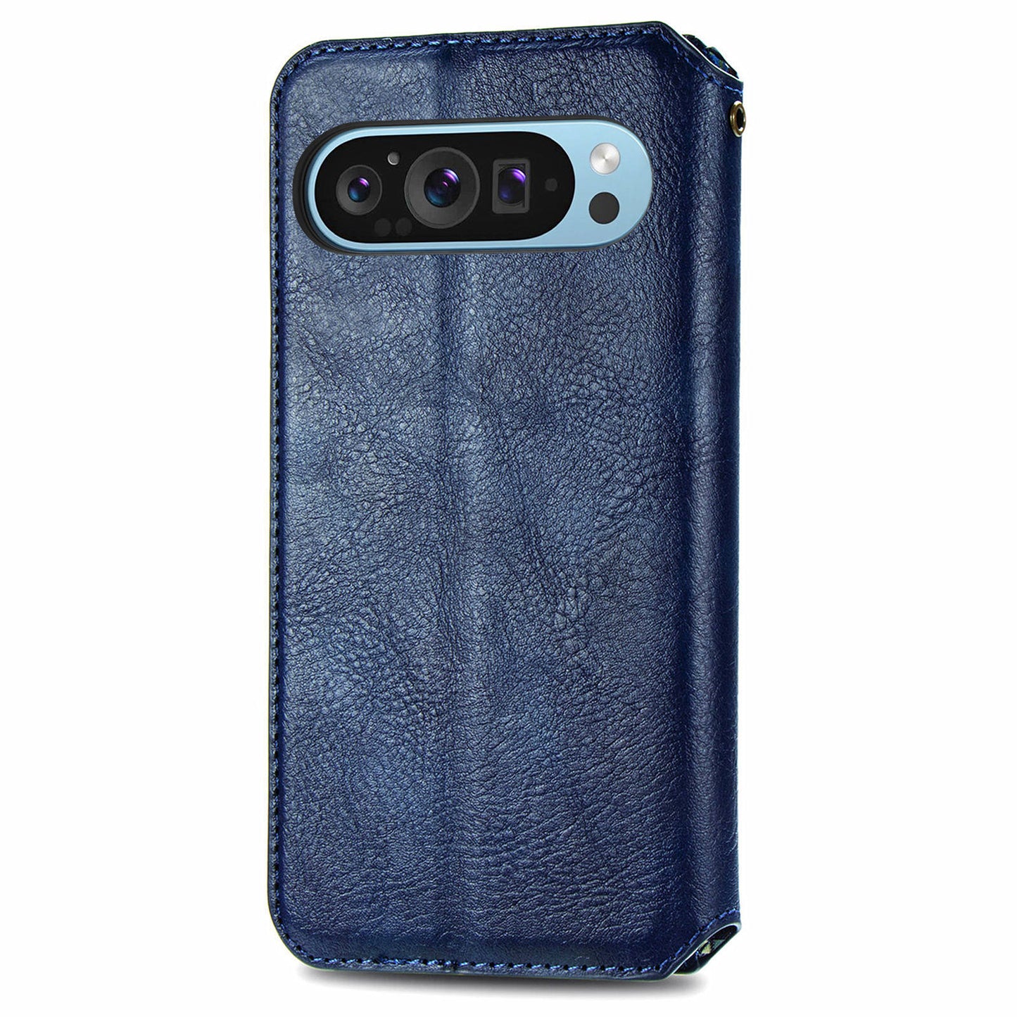 For Google Pixel 9 Case Leather Wallet Case Mobile Phone Cover Wholesale - Blue