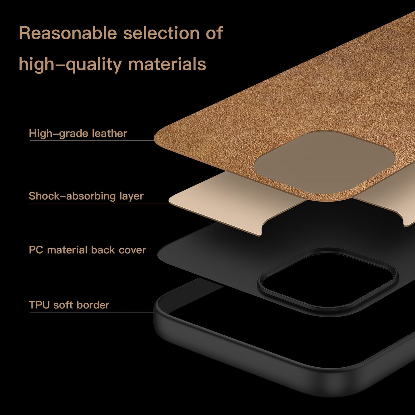 For Motorola Edge 50 Pro 5G Anti-scratch Case Retro Leather Coated PC+TPU Hybrid Phone Cover - Brown