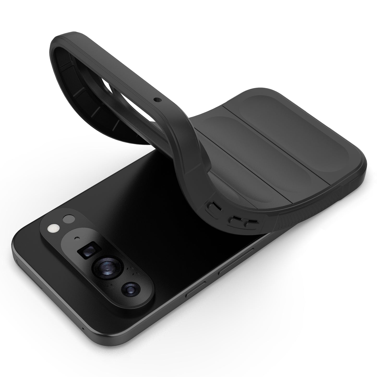 Mobile Phone Protector for Google Pixel 9 Pro , Shock Absorption TPU Back Case - Light Purple